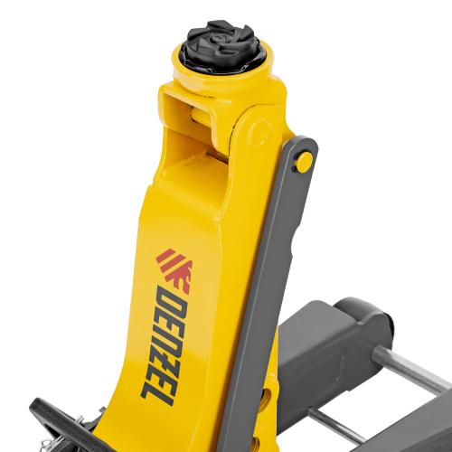 Домкрат гидравлический подкатной с фиксатором, 2,5 т, 85-385 мм Denzel по ценам производителя в Казани с доставкой по всей России