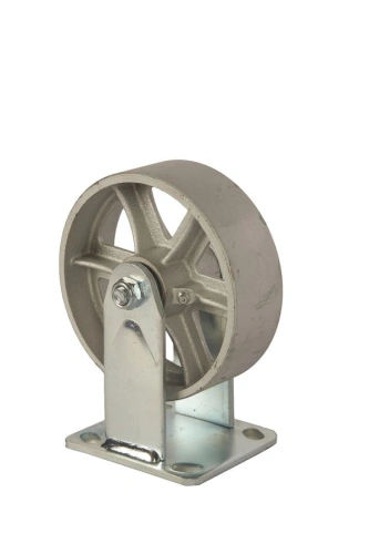 Колесо большегрузное неповоротное FCS 63 150 мм чугунное (F) купить в Москве с доставкой по всей России | ProtosMarket.ru