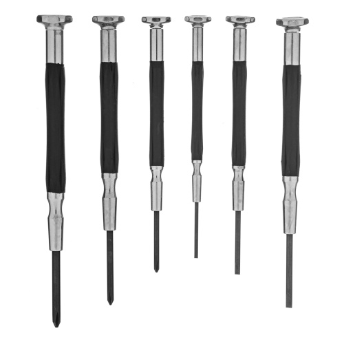 Набор отверток для точной механики, CrMo, металлические обрезиненные рукоятки, 6 шт, бокс трансформер Gross купить в Москве с доставкой по всей России | ProtosMarket.ru