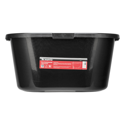 Таз строительный прямоугольный универсальный, 120л, ударопрочный Matrix купить в Москве с доставкой по всей России | ProtosMarket.ru