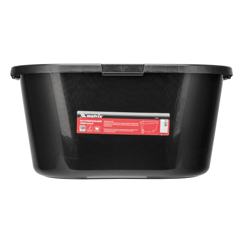 Таз строительный прямоугольный универсальный, 120л, ударопрочный Matrix купить в Москве с доставкой по всей России | ProtosMarket.ru