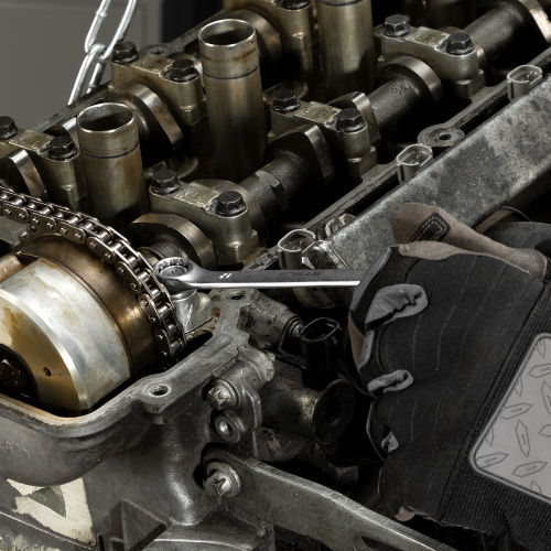 Набор ключей комбинированных 6-32 мм, 22 шт, CrV, матовый хром Stels купить в Москве с доставкой по всей России | ProtosMarket.ru