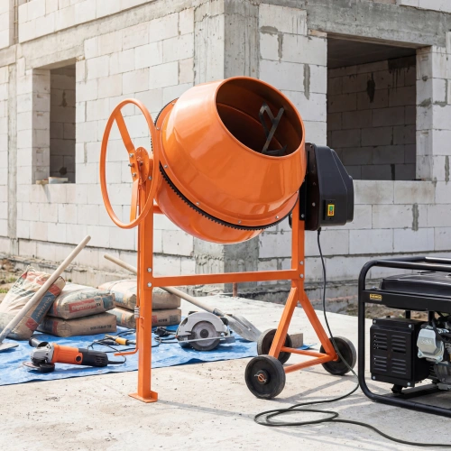 Бетоносмеситель БСН-180П, мощность 700 Вт, полиамидный венец Сибртех по ценам производителя в Казани с доставкой по всей России