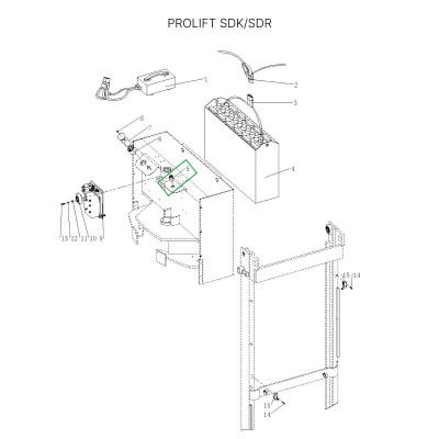 Замок включения питания для штабелеров SDR 1536/1545S/1645/1656/2036/2045, SDK, для тележек SK20 купить в Москве с доставкой по всей России | ProtosMarket.ru