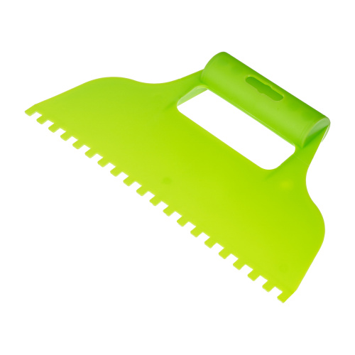 Шпатель для клея, пластмассовый, зубчатый 6 х 6 мм Сибртех купить в Москве с доставкой по всей России | ProtosMarket.ru