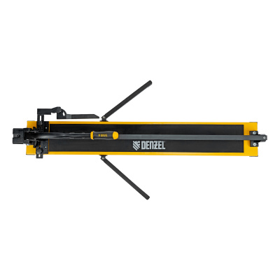 Плиткорез рельсовый 1000х16мм, каретка на подш., стальная станина, усил. рукоятка-пенал Denzel по ценам производителя в Казани с доставкой по всей России