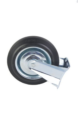 Колесо неповоротное резина FC 85 250 мм (F) купить в Москве с доставкой по всей России | ProtosMarket.ru