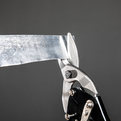 Ножницы по металлу, 250 мм, левые, обрезиненные рукоятки Matrix купить в Москве с доставкой по всей России | ProtosMarket.ru