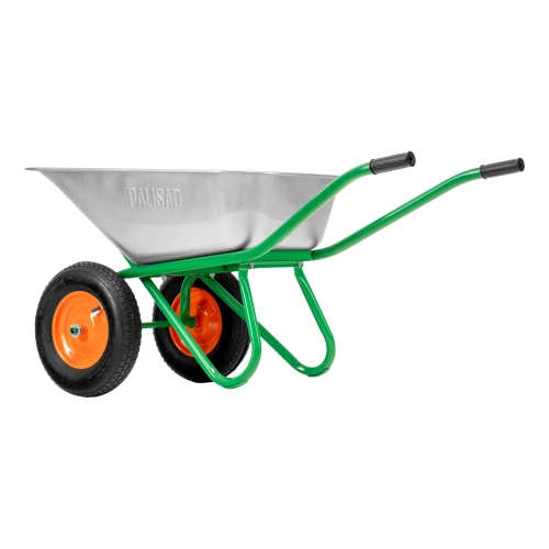 Тачка садово-строительная, 2-х колесная, усиленная, грузоподъемность 320 кг, объем 100 л Palisad по ценам производителя в Казани с доставкой по всей России