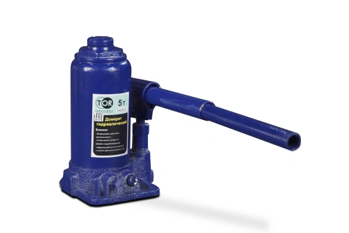 Домкрат гидравлический TOR ДГ-5 г/п 5,0 т (в пластиковом кейсе) по ценам производителя в Казани с доставкой по всей России
