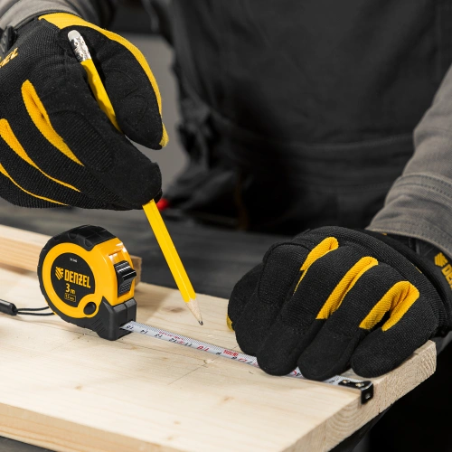 Рулетка 3м х 13мм, двухкомп. корпус, кнопка-пауза Denzel по ценам производителя в Казани с доставкой по всей России