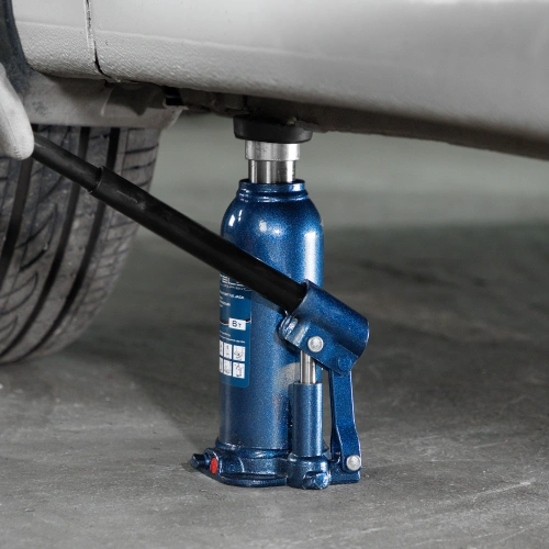 Домкрат гидравлический бутылочный, 6 т, h подъема 207-404 мм, в пластиковом кейсе Stels купить в Москве с доставкой по всей России | ProtosMarket.ru