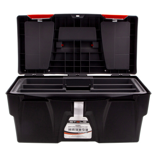 Ящик для инструмента 20", 500 х 260 х 260 мм, пластик Stels купить в Москве с доставкой по всей России | ProtosMarket.ru