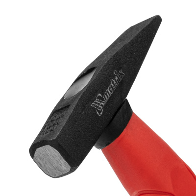 Молоток слесарный optimal, 100 г, фибергласовая обрезиненная рукоятка, квадратный боек Matrix купить в Москве с доставкой по всей России | ProtosMarket.ru