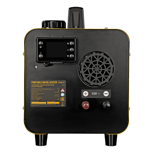 Дизельная тепловая портативная пушка  Flame-5, 5кВт, 300м3/ч, непр.наг., циф. терм. Denzel по ценам производителя в Казани с доставкой по всей России