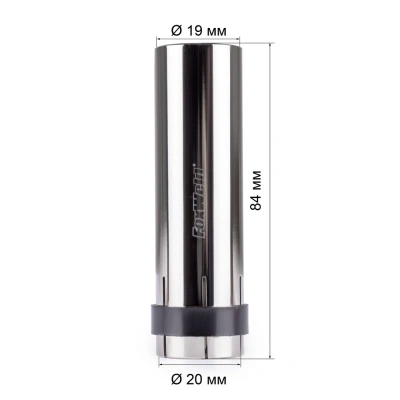 FoxWeld Сопло MIG-36 д.19мм цилиндр. (145.0045/MC0028, EP-36/MB-36, пр-во FoxWeld/КНР) купить в Москве с доставкой по всей России | ProtosMarket.ru