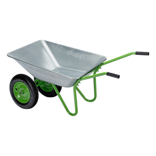 Тачка садовая, 2-х колесная, грузоподъемность 120 кг, объем 65 л Сибртех по ценам производителя в Казани с доставкой по всей России