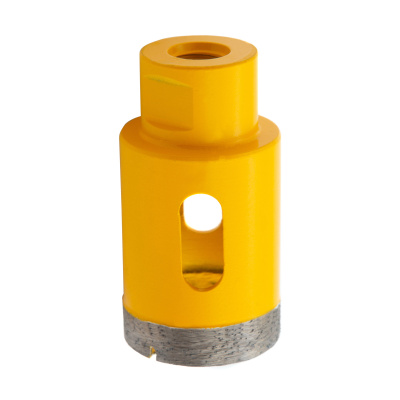 Сверло алмазное по керамограниту, 40 мм, мокрая резка, М14 Denzel купить в Москве с доставкой по всей России | ProtosMarket.ru