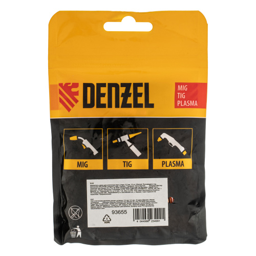 Держатель цанги для электрода 2мм, 2,4мм, 3,2 мм, 10 шт Denzel купить в Москве с доставкой по всей России | ProtosMarket.ru