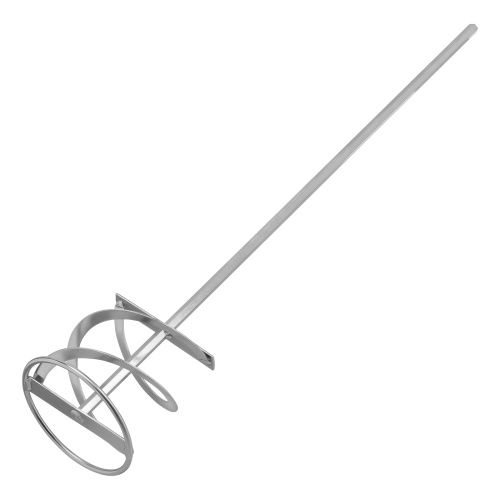 Миксер для красок и штукатурных смесей, 120 х 600 мм, оцинкованный, шестигранный хвостовик 10мм Denzel купить в Москве с доставкой по всей России | ProtosMarket.ru