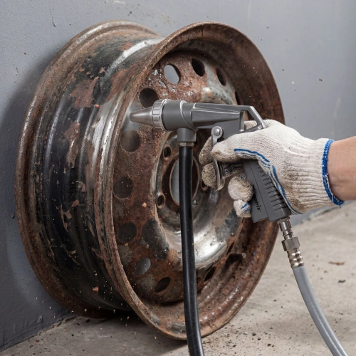 Пистолет пескоструйный со шлангом, пневматический Matrix купить в Москве с доставкой по всей России | ProtosMarket.ru