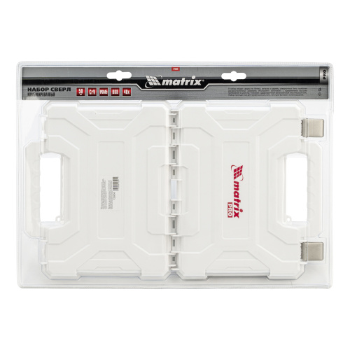 Набор сверл комбинированный, сверла по металлу 1-6.5 мм, бетону 4-8 мм, дереву 4-10 мм, перовые 16,22,25 мм, биты 20 шт, адаптер, головки 2 шт, зенковка, 50 предметов Pro Matrix купить в Москве с доставкой по всей России | ProtosMarket.ru