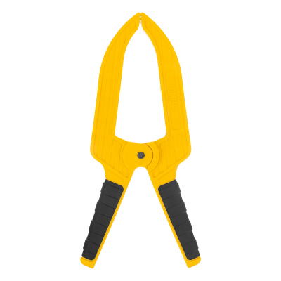 Струбцина клещеобразная, удлиненная 75 х 110 мм двухкомпонентные рукоятки Denzel по ценам производителя в Казани с доставкой по всей России