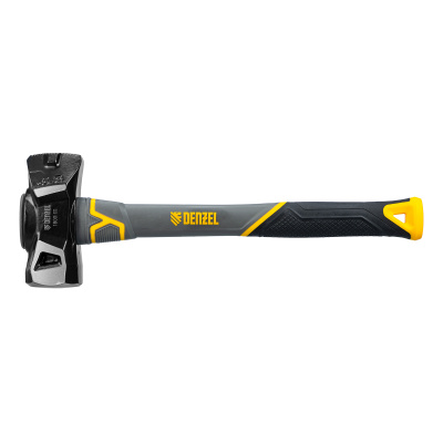 Кувалда с клиновидным бойком 1,8 кг, фибергласовая рукоятка c TPR Denzel купить в Москве с доставкой по всей России | ProtosMarket.ru