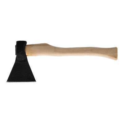 Топор кованный, в сборе, 800/950 г, деревянное топорище, 400 мм, Б2 купить в Москве с доставкой по всей России | ProtosMarket.ru