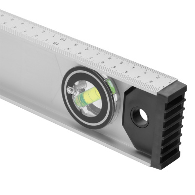 Уровень алюминиевый "Рельс", 1800 мм, 3 глазка (1 поворотный) Matrix купить в Москве с доставкой по всей России | ProtosMarket.ru