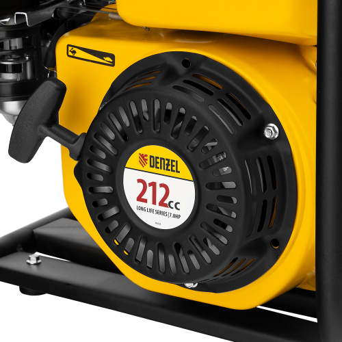 Мотопомпа бензиновая высоконапорная PX-50H, 7 л.с, 2", 600 л/мин, глубина 8 м, напор 65 м Denzel купить в Москве с доставкой по всей России | ProtosMarket.ru