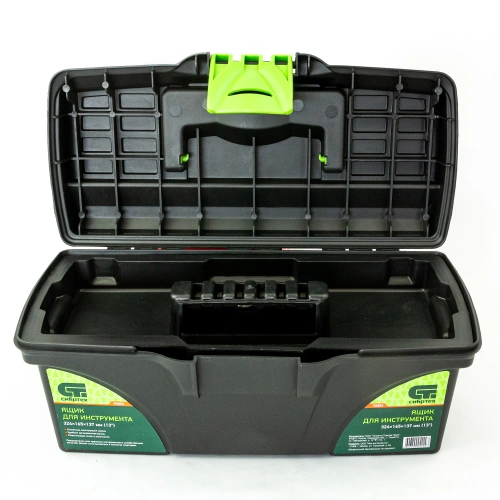 Ящик для инструмента, 324 х 165 х 137 мм, 13", пластик Сибртех купить в Москве с доставкой по всей России | ProtosMarket.ru