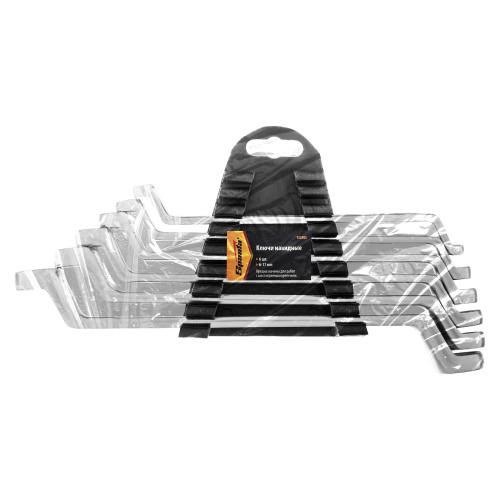 Набор ключей накидных, 6-17 мм, 6 шт, хромированные Sparta купить в Москве с доставкой по всей России | ProtosMarket.ru