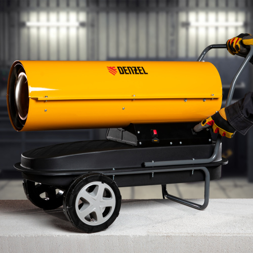 Дизельная тепловая пушка DHG-30, 30 кВт, 750 м3/ч, прямой нагрев Denzel по ценам производителя в Казани с доставкой по всей России