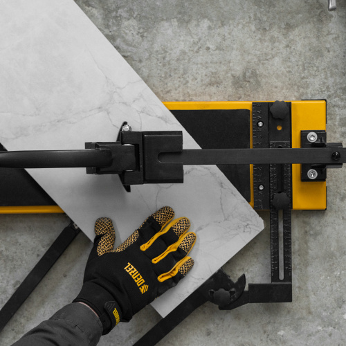 Плиткорез рельсовый 600х16мм, каретка на подш., стальная станина, усил. рукоятка-пенал Denzel по ценам производителя в Казани с доставкой по всей России