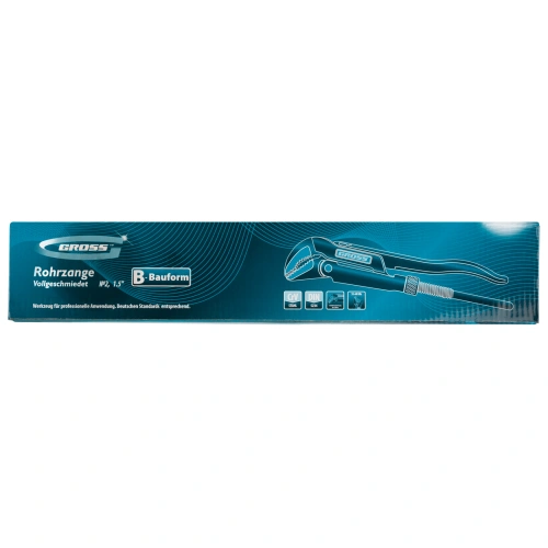 Ключ трубчатый рычажный 1.5, №2, цельнокованый, CrV, тип "B" Gross купить в Москве с доставкой по всей России | ProtosMarket.ru