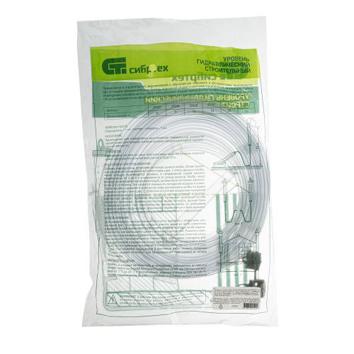 Гидроуровень, L 15 м, D 8 мм, со шкалой Сибртех по ценам производителя в Казани с доставкой по всей России