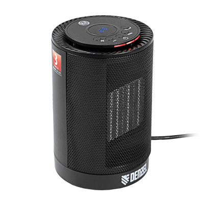 Тепловентилятор электрический керамический DTFC-1200, 3 режима, вентилятор, нагрев 600/1200 Вт Denzel по ценам производителя в Казани с доставкой по всей России