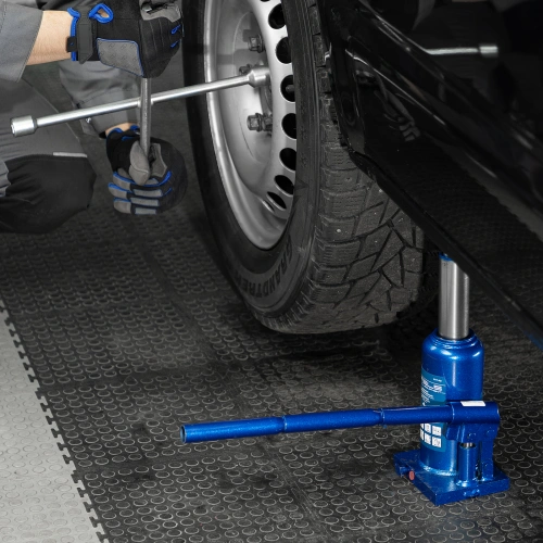Домкрат гидравлический бутылочный телескопический, 4 т, h подъема 190-480 мм Stels купить в Москве с доставкой по всей России | ProtosMarket.ru