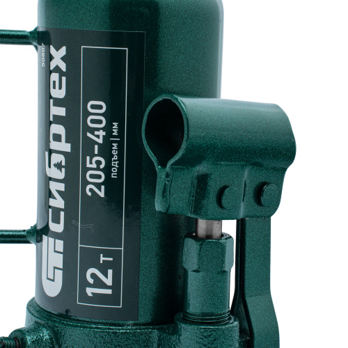 Домкрат гидравлический бутылочный, 12 т, 205-400 мм Сибртех купить в Москве с доставкой по всей России | ProtosMarket.ru