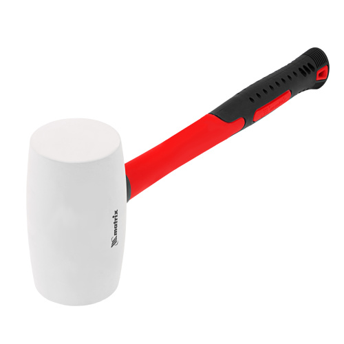 Киянка резиновая, 910 г, белая резина, фибергласовая рукоятка Matrix купить в Москве с доставкой по всей России | ProtosMarket.ru