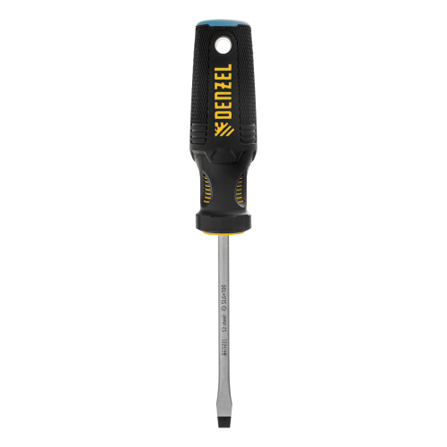 Отвертка, SL6x100 мм, S2, 3к рукоятка Denzel по ценам производителя в Казани с доставкой по всей России