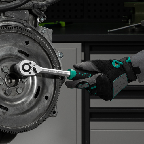 Набор инструментов, 1/2", 1/4", CrV, пластиковый кейс 76 предметов Stels купить в Москве с доставкой по всей России | ProtosMarket.ru