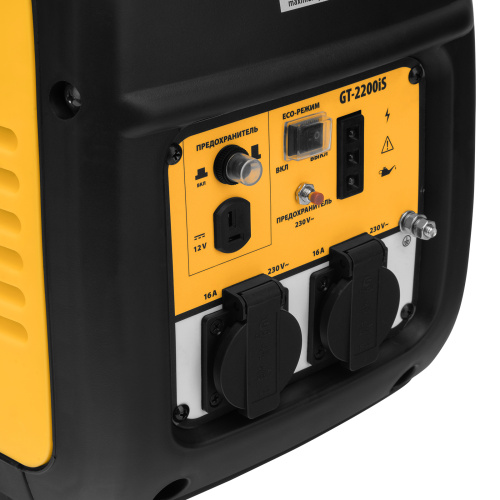 Генератор инверторный GT-2200iS, 2.2 кВт, 230 В, бак 4 л, закрытый корпус, ручной старт Denzel купить в Москве с доставкой по всей России | ProtosMarket.ru