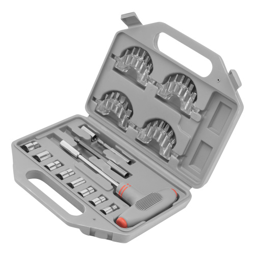 Отвертка с Т-образной эргономичной ручкой и набором насадок, 36 шт, CrV, пластиковый бокс Matrix купить в Москве с доставкой по всей России | ProtosMarket.ru