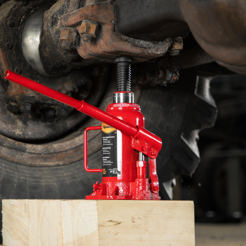 Домкрат гидравлический бутылочный, 12 т, h подъема 210-400 мм Sparta купить в Москве с доставкой по всей России | ProtosMarket.ru