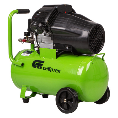 Компрессор воздушный КК-2200/50, 2.2 кВт, 350 л/мин, 50 л, прямой привод, масляный Сибртех по ценам производителя в Казани с доставкой по всей России