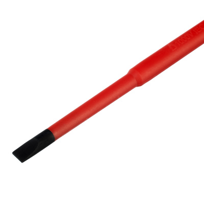 Отвертка диэлектрическая SL5.5 х 125 мм, CrMo, до 1000 В, двухкомпонентная рукоятка Gross купить в Москве с доставкой по всей России | ProtosMarket.ru