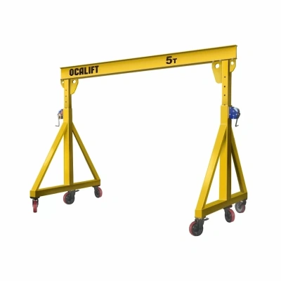Мини-кран козловой c регулируемой высотой МПУ OCALIFT 5т (3-4)х4 метра купить в Москве с доставкой по всей России | ProtosMarket.ru