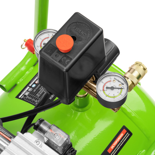 Компрессор безмаслянный малошумный МБ 2000/50, 2000 Вт, 50л, 300 л/мин Сибртех по ценам производителя в Казани с доставкой по всей России